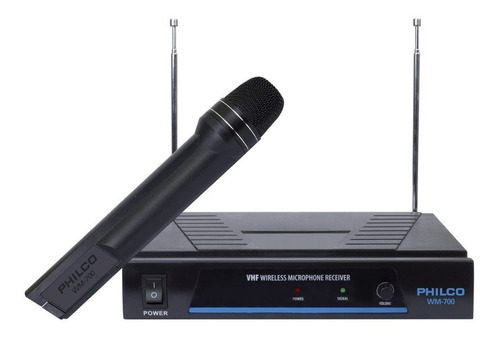 Microfono Inalambrico Vhf Philco Wm700 / Tecnocenter
