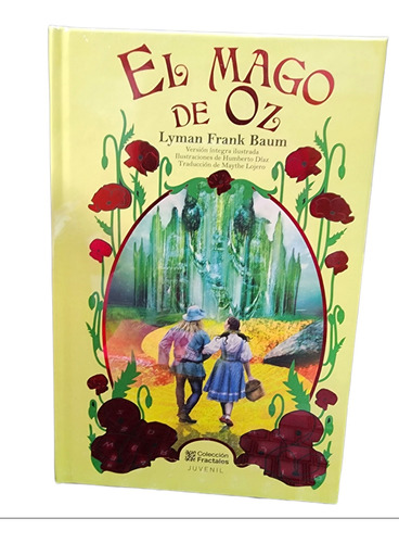 Libro El Mago De Oz Lyman Frank Pasta Dura Metalizada 