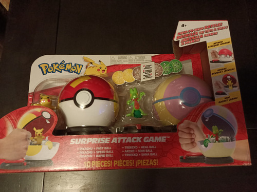 Pokemon Surprise Attack Game Pikachu Y Treecko