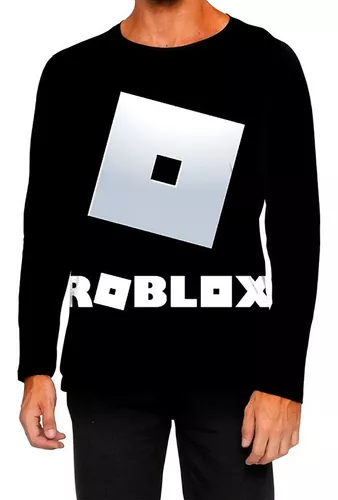 Camiseta Manga Preta - Roblox