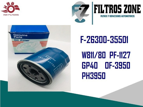 Kit De Filtros Baic X35 X25 1.5 2017-2021 Kba
