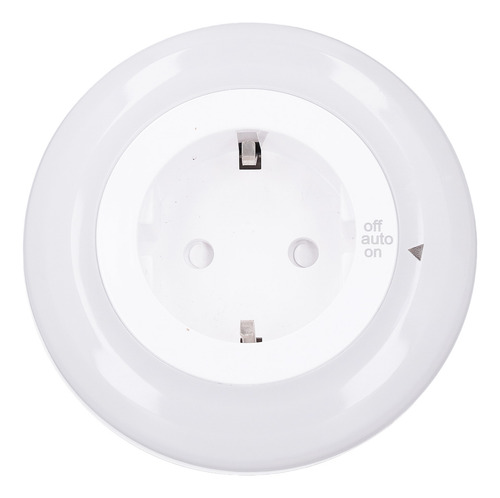 Convertidor Led Nocturno Regulable Con Enchufe Giratorio En