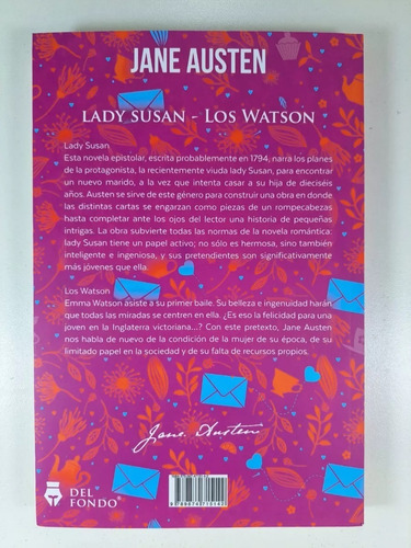 Imagen 4 de 4 de Lady Susan / Los Watson - Jane Austen - Del Fondo