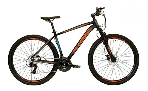 Imagem 1 de 2 de Mountain bike Alfameq Nacional Tirreno aro 29 19" 24v freios de disco hidráulico cor preto/laranja