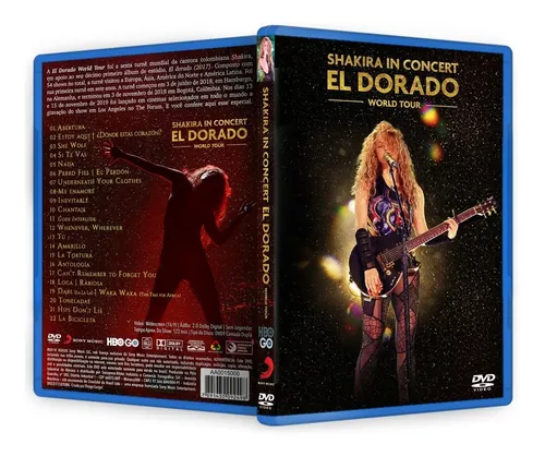 Dvd Shakira In Concert - El Dorado World Tour - Hbo | MercadoLivre