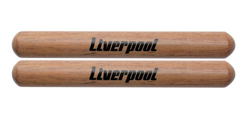 Clave Madeira Jatobá Percussão Liverpool Cl Jat