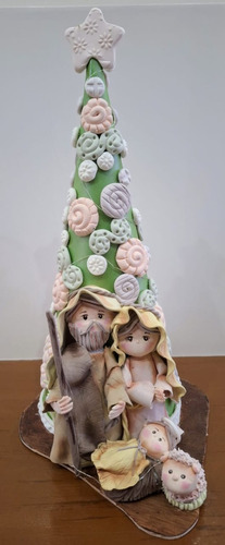 Nacimiento Elaborado Con Pasta