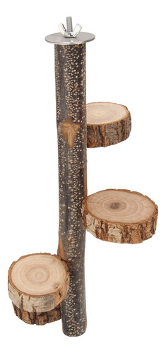 Soporte De Plataforma De Madera Para Colgar Pájaros, Troncos