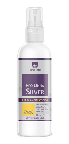 Pro Unha Silver Spray Antimicotico - 60ml