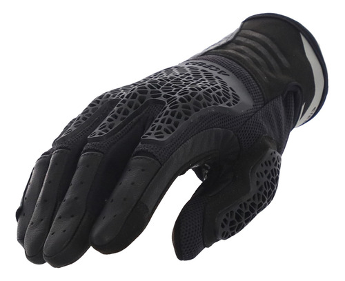 Guantes Moto Acerbis Crossover Dual Negro Talle L Cafe Race