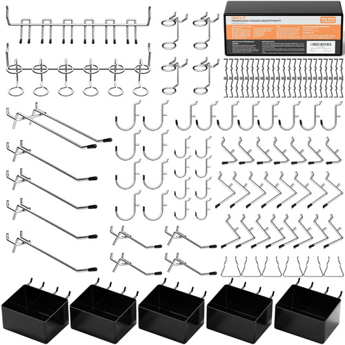 Incly Kit Organizador Accesorio Para Tablero Clavija Juego 1