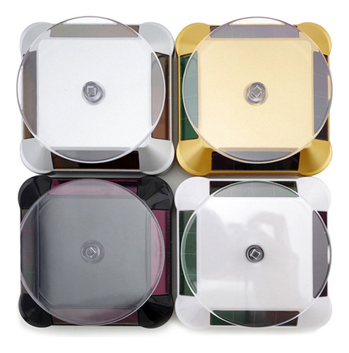 Soporte De Pantalla Solar Giratorio De 360° Para Joyas, Telé