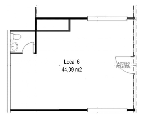 Arriendo Local Comercial De 154m2 En Subt., Metro Santa Ana