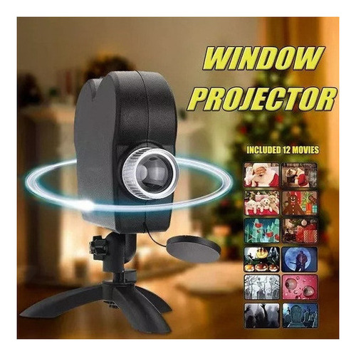 Proyector De Luz Holográfica De Navidad De Halloween