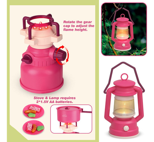 Set De Camping Fidecexv Para Niños Con Carpa Desplegable, He