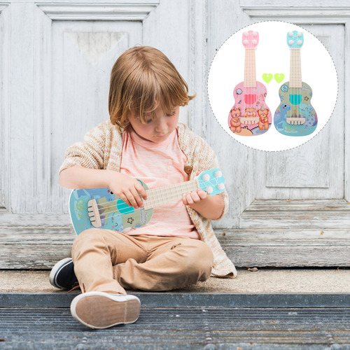 Dsv Miniukelele De Juguete Para Niñas, Niños Pequeños,