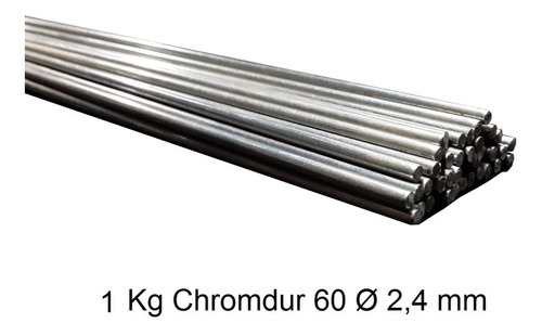 1 Kg Varilla Tig Chromdur 60 Ø 2,4 Mm Para Rellenar 