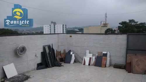 Cobertura À Venda, 150 M² Por R$ 640.000,00 - Vila Cecília Maria - Santo André/sp - Co1365