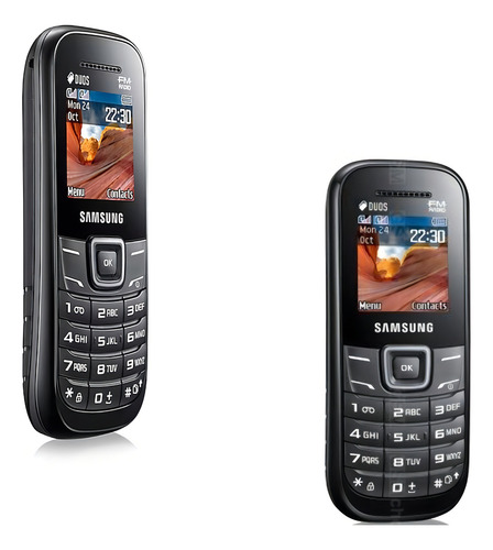 Samsung Keystone GT-E1207 64 GB preto 64 GB RAM