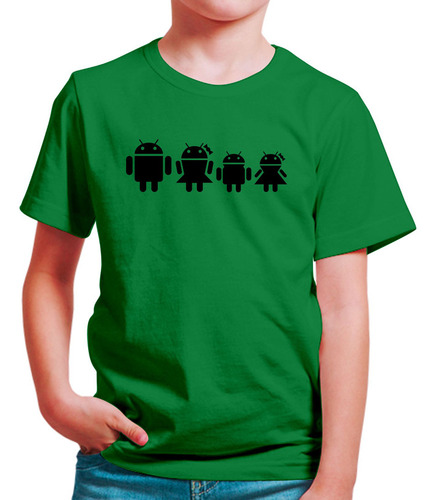 Polo Niño Android Family (d1134 Boleto.store)