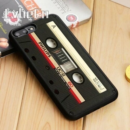 Imagen 8 de 8 de Funda Generica P/ iPhone Retro Cassette Camara Reforzada