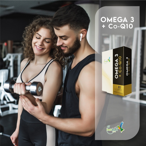 Omega 3 + Co-q10 30 Cápsulas Best Health Sabor Sin sabor