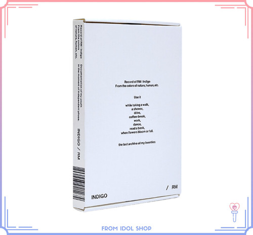Rm ( Bts ) Album Indigo ( Versión Book ) Original