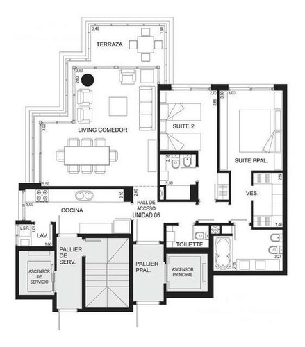 Departamento - Playa Brava, Imperiale, Torre 3, 2 Suites, Toilette, Etc, Sin Muebles