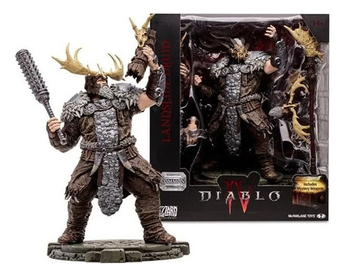 Figura de Diablo IV da Landslide Druid Common Mcfarlane Toys