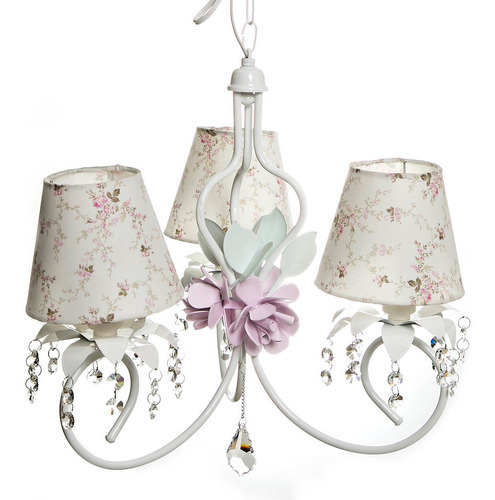 Lustre 3l Imperial Rosa Quarto Bebê Infantil Menina