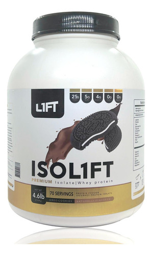 Isol1ft Premium Whey Protein Isolate Galletas 70 Serv L1ft