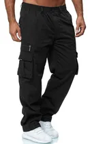 Comprar Straight Work Pants Jogger Men's Pants Multi-pocket Pants