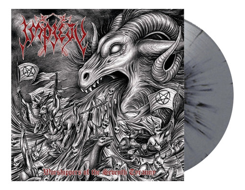 Impiety  Worshippers Of The Seventh Tyranny ( Vinilo Color)