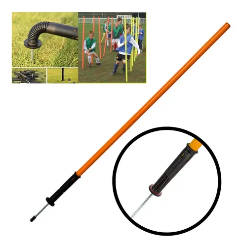 Poste De Entrenamiento Con Estaca Y Resorte Dribling Fútbol