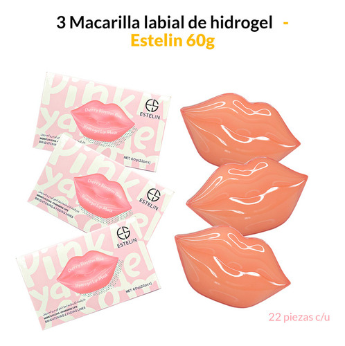 3 Macarilla Labial De Hidrogel 60g  Estelin