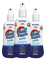 Comprar Repelentes Spray Suave Sai Inseto Family 200ml 4 Horas 3un