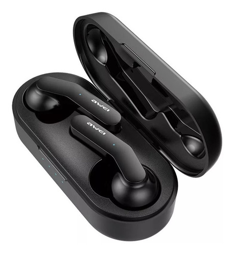 Fone Bluetooth 5.0 Awei T10c Tws Base Recarregadora Original