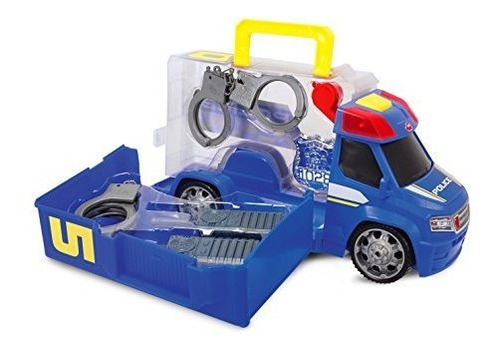 Dickie Toys Empuja Y Juega Sos Rescue Police Patrol Car