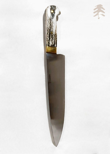 Cuchillo Artesanal Stassen Acero Carbono 40,5cm