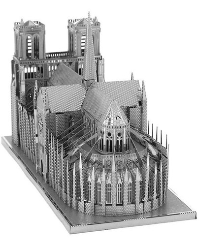 Modelo Fascinaciones Iconx Notre Dame 3d Kit De Metal