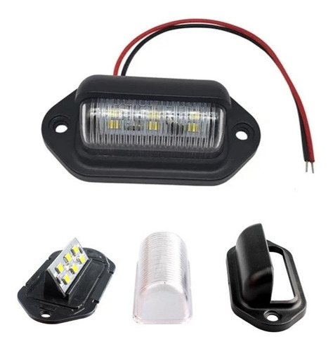 6 Led Universales Autos Camionetas 60w 2pcs