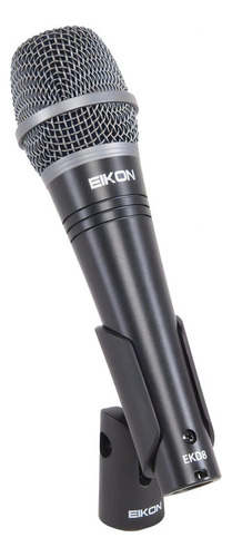 Eikon Ekd8 Micrófono Para Voz Super Cardioide Dinámico Color Negro