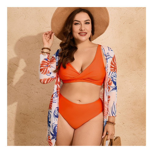 M1 Bikini Traje De Baño De Manga Larga Traje De Baño De