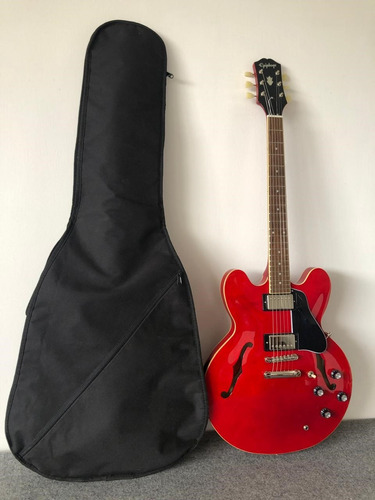 2023 EpiPhone Inspired By Gibson Es-335 Cherry Red