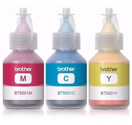 Tinta Original Pack Brother X3 5001 Colores Dcp- T500 T300