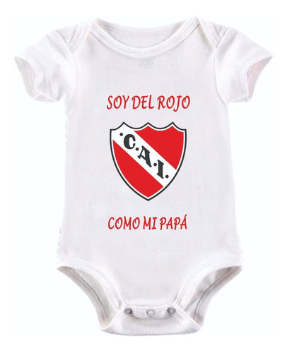 Body Para Bebe Personalizado Independiente Todos Los Equipos