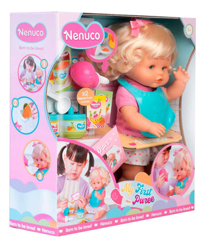 Muñeca Bebé Nenuco Mi Primer Papilla - My First Puree