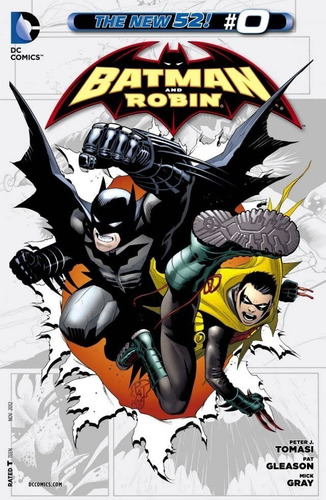 Batman And Robin #0 (2012) The New 52 Dc Comics