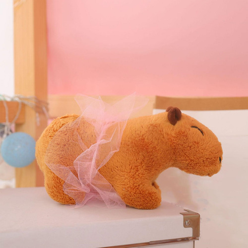 Carpincho De Juguete, Lindo Animal De Peluche Falda Corona