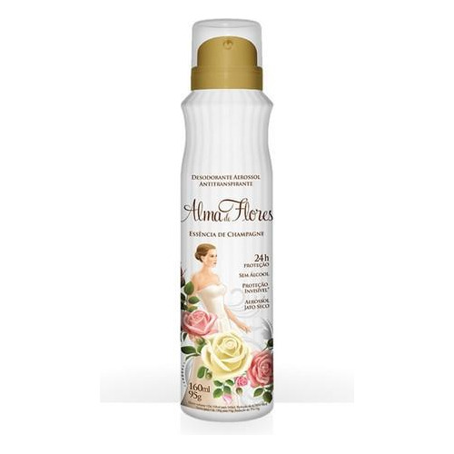 Desodorante Alma De Flores Aerosol Champagne 160ml